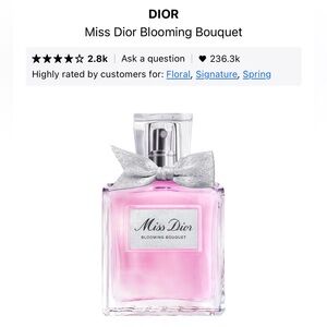 3/$30-Brand New Miss Dior Blooming Bouquet